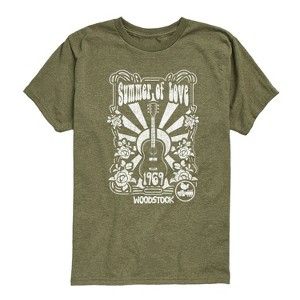 Boys' - Woodstock - Summer Of Love Short Sleeve Graphic T-Shirt - 1 of 4