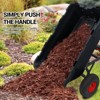 900 Lbs Garden Dump Cart with 10In Tires, Heavy Duty Poly Yard Cart with 180°Rotating Handle and Quick Release System, Utility ATV Trailer - 4 of 4
