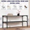 MaseiKar Long Shoe Rack-Shoe Organizer 2 Tier Shoe Rack for Closet Front Door , Stackable Free Standing and Freely Combinable Shoe Storage. - 2 of 4
