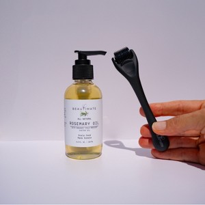 Beautimate Hair Growth Rosemary Serum and Derma Roller Bundle – Microneedling Scalp Care System for Stronger, Fuller Hair - 1 of 4