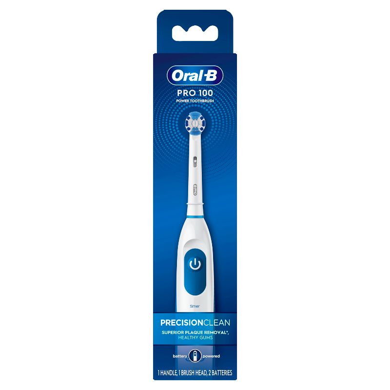 Oral-B PRO 100 Precision Clean Battery Toothbrush, 3 of 12