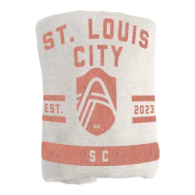MLS St. Louis City SC Sublimated Sweatshirt Blanket