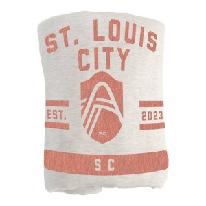 MLS St. Louis City SC Sublimated Sweatshirt Blanket - 1 of 1
