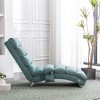 Chaise Lounge Indoor Chair Modern, Long Lounger for Office or Living Room - 4 of 4