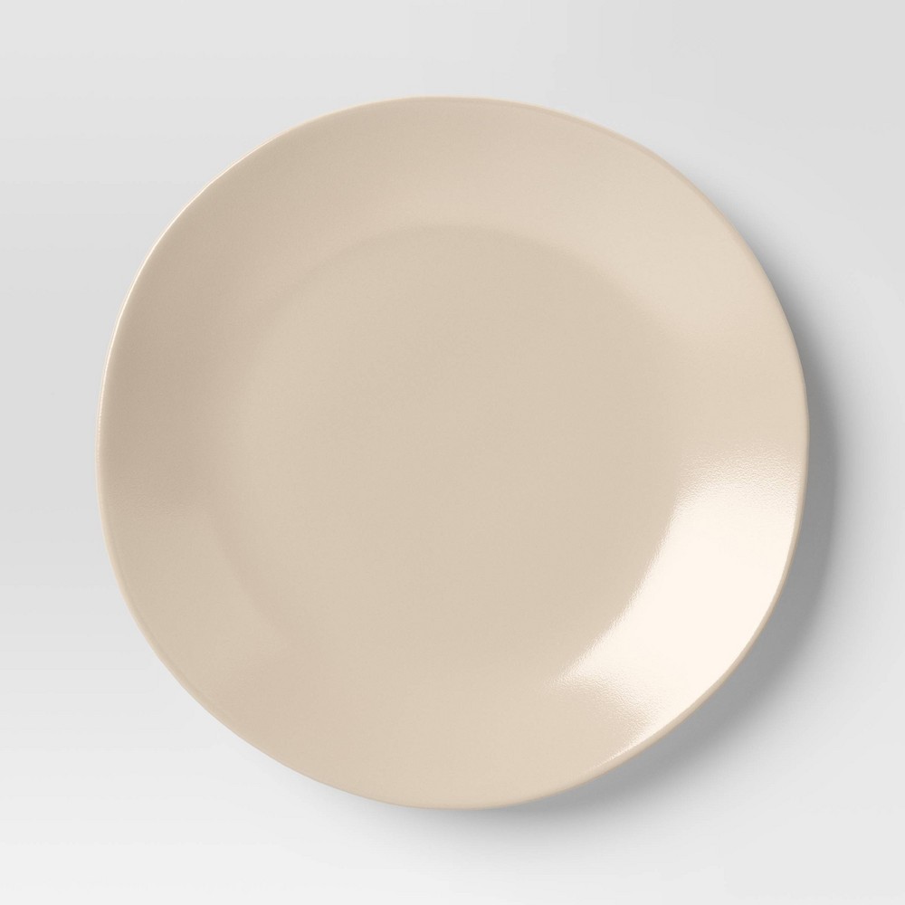 Photos - Plate 10" Stoneware Aralia Organic Coupe Dinner  Beige - Threshold™