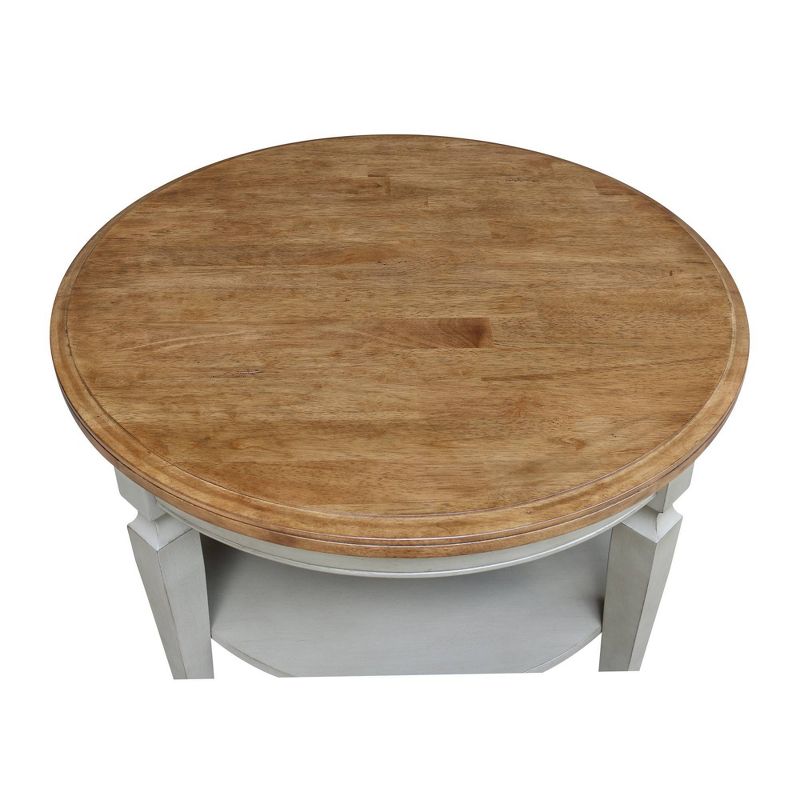 Vista Round Coffee Table - International Concepts, 4 of 9
