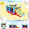 KRISRATE Bounce House 15x8ft with Dual Slides - Inflatable Bouncy Castle with 2 Basketball Hoops, Removable Volleyball Net &Blower for Indoor Outdoor - 4 of 4