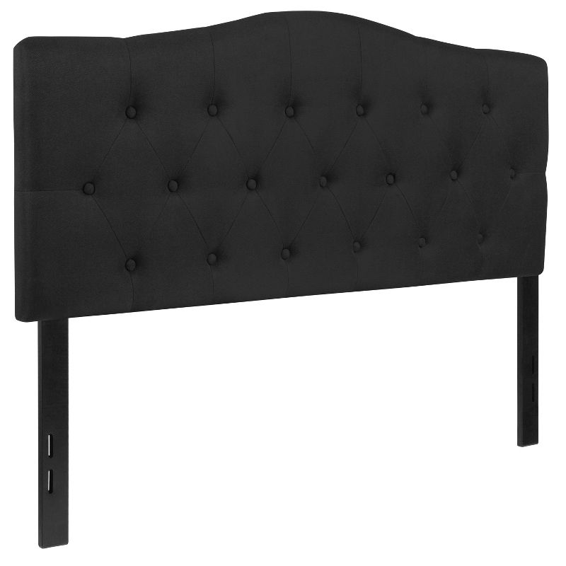 Flash Furniture Cambridge Arched Button Tufted Upholstered Headboard, 4 of 10