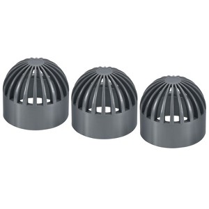 Unique Bargains Round Outdoor Leakproof Sewer Drain Pipe Fitting Adapter - 1 of 3