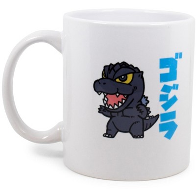 Surreal Entertainment Godzilla Chibi Character Ceramic Mug Exclusive | Holds 11 Ounces