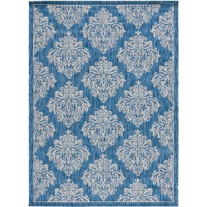 Courtyard CY8668 Power Loomed Stain Resistant Non-Shedding Indoor/Outdoor Rugs - Safavieh - 1 of 4