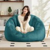 Mjkone Faux Fur Giant Bean Bag Chair - 2 of 4