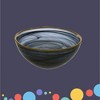 Classic Touch Black Alabaster Bowl with Gold Rim - 6.25"D - 3 of 3