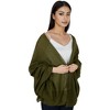 Anna-Kaci Womens Lightweight Chiffon Long Fashion Scarves Solid Color Fall Wrap Shawls - 4 of 4