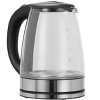 Emerald Glass Tea Kettle, Countertop Electric Kettle Water Boiler Heater, 1.8 L, Clear - 3 of 4