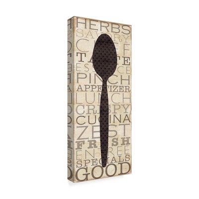 Trademark Fine Art -Pela Studio 'Kitchen Words Ii' Canvas Art