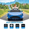 12V Kids Ride On Sports Car Licensed Aston Martin Electric Ride On Toy for Toddles Battery Powered Vehicle with Remote Control - 4 of 4