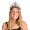Beistle White New Year Silver Assortment of 100 items suitable for 50 people Silver - 2 of 3