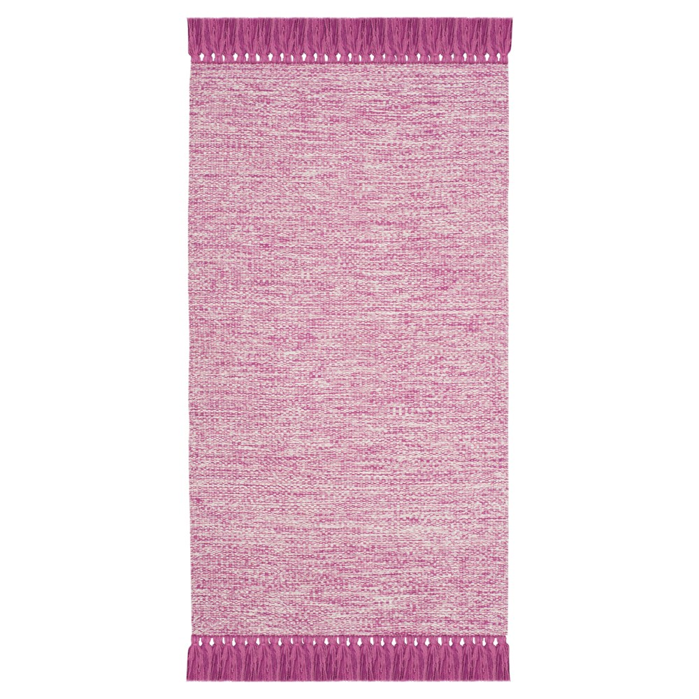 Pink Spacedye Design Woven Accent Rug 3'x5' - Safavieh