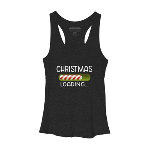 Women's Design By Humans Christmas 2020 loading, X-Mas is coming, Xmas 2020 By Newsaporter Racerback Tank Top - 1 of 3
