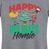 Women's - Hey Arnold! - Holiday Homies Short Sleeve Graphic T-Shirt - 2 of 4