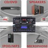 Pyle 200W Bluetooth Amplifier Receiver Home Audio System PDA63BT Black - 3 of 4