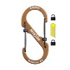 Nite Ize S-Biner SlideLock Aluminum - Size 4 - Coyote - 4 Count (4 Pack) - 3 of 4