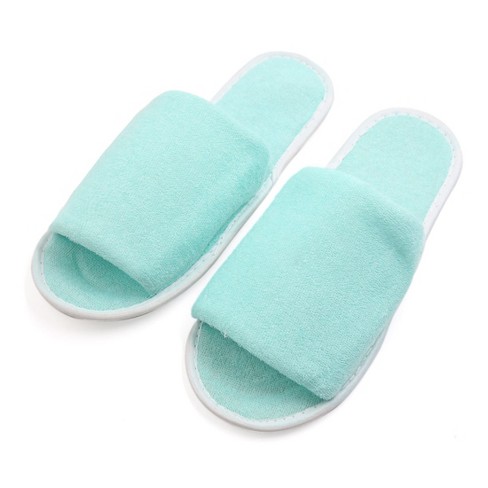 Unique Bargains Foldable Disposable Hotel Spa Guest Slippers For Women 1 Pair : Target