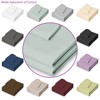 Saloniture 3-Piece Microfiber Massage Table Sheet Set, Includes Flat and Fitted Sheets with Face Cradle Cover - 4 of 4