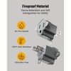 Itopfox 2 Prong to 3 Prong Outlet Adapter, ETL Listed 3-2 Prong Adapter, Fire-Retardant PBT Material, Heavy Duty Wall Plug Adapter for Old Homes - 4 of 4