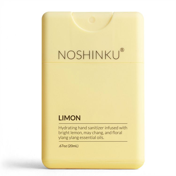 NOSHINKU Refillable Limon Ultra Moisturizing Pocket Sanitizer - Travel Size - 20ml, 1 of 6