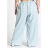 ELOQUII Women's Plus Size Drawstring Waist Pull On Pant - 3 of 4