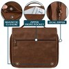 PAVILIA Hanging Toiletry Bag Women Men, Foldable Large Travel Cosmetic Organizer, Water Resistant Makeup Toiletries Essentials Kit - 3 of 4