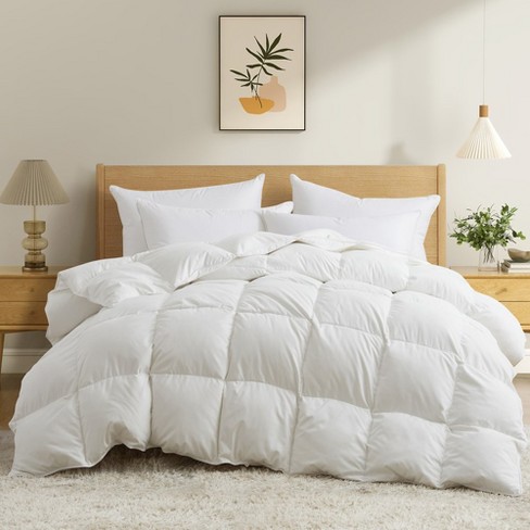 Peace Nest Heavyweight White Goose Down Comforter Winter Duvet Insert ...