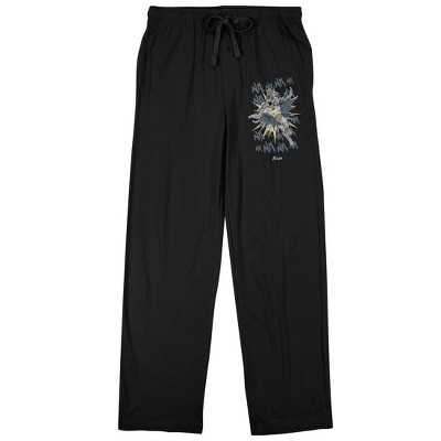 Batman Na Na Na Na Batman Men's Black Sleep Pajama Pants : Target