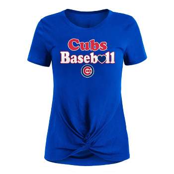 Buy MLB Men's Chicago Cubs Dial It Up Short Sleeve Basic Tee