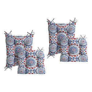 ARDEN Plush Indoor/Outdoor Rocking Chair Cushion Set - 1 of 1