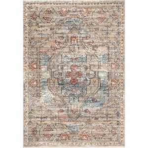 Nuloom Marley Traditional Medallion Fringe Indoor Area Rug - 1 of 4