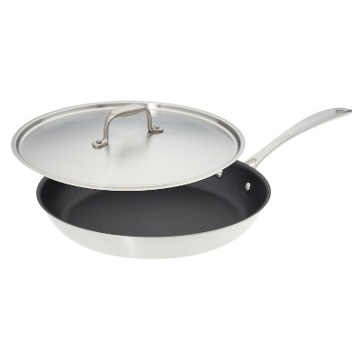 American Kitchen Cookware Premium Nonstick Covered 12 Inch Frying Pan