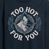 Men's - Disney Villains - Hades Too Hot For You Long Sleeve Graphic T-Shirt - 2 of 4