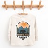 The Juniper Shop Yellowstone National Park Badge Youth Long Sleeve Tee - 2 of 4