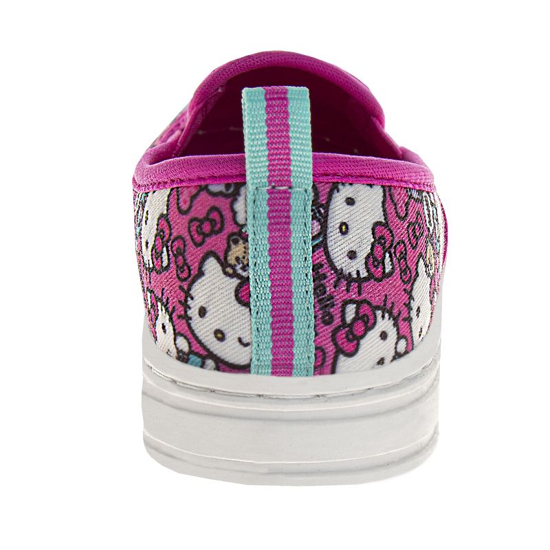 Hello Kitty Little Kids Girls Slip On Canvas Sneakers, 5 of 8
