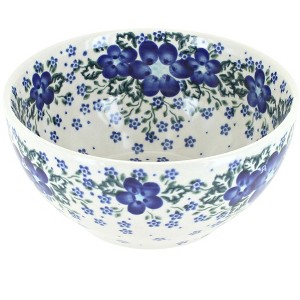 Blue Rose Polish Pottery Vena Cereal Bowl - 1 of 1