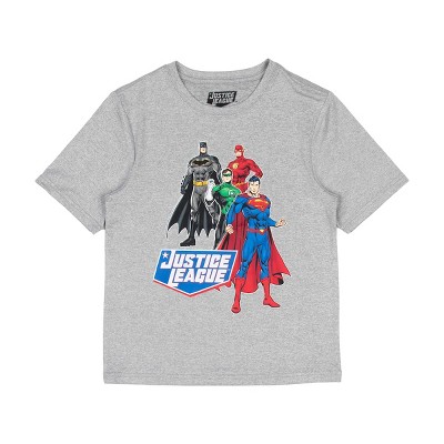 Justice League Batman Flash Green Lantern & Superman Crew Neck Short ...