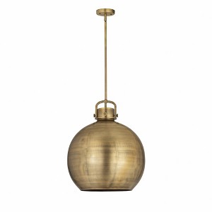 Newton Sphere - 1 Light Pendant In Industrial Style-22.5 Inches Tall and 18 Inches Wide - 1 of 1