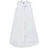Hudson Baby Infant Boys Interlock Cotton Sleeveless Sleeping Bag, Blue Royal Safari - 4 of 4