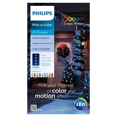 target philips christmas lights c9