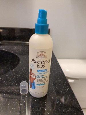 Aveeno Kids Hydrating Detangling Spray With Oat Extract, Suitable For ...