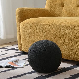 KINWELL Boucle Detachable Sphere-Shaped Decorative Throw Pillow - 1 of 4