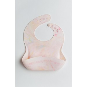 Loulou Lollipop Silicone Bib - Rainbow Dye - 1 of 3